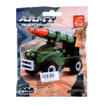 44 Piece Missile Jeep
